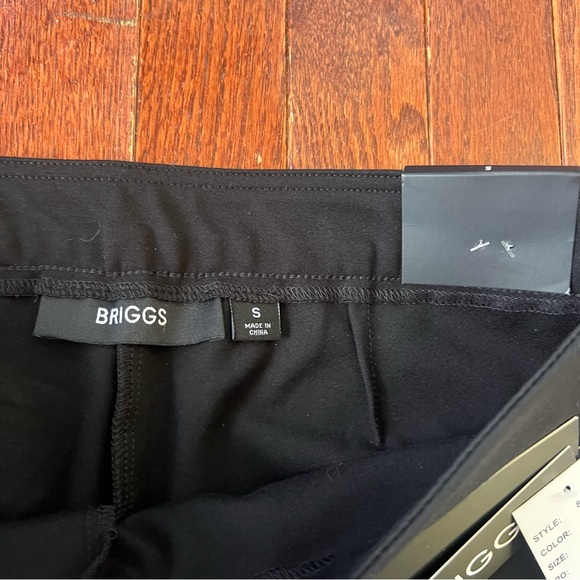 ❗️NWT Briggs Comfort Waistband Straight Leg Pants - S - Picture 6 of 11